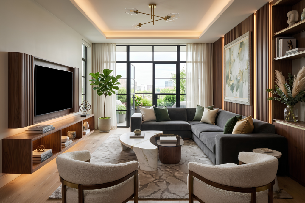 modern living room interior design
