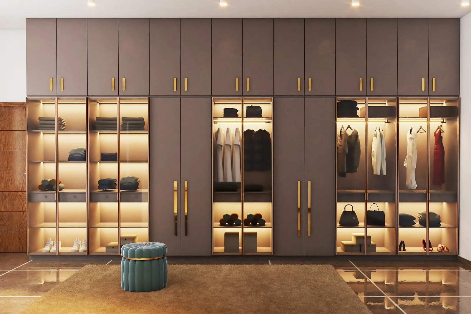 minimalist closet